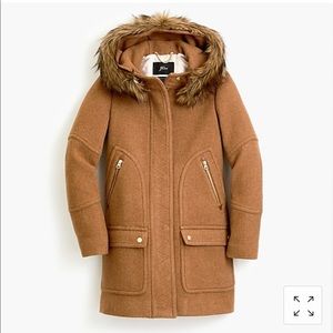 J.Crew Chateau parka in Italian stadium-cloth wool